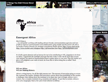 Tablet Screenshot of emergent-africa.we-magazine.net